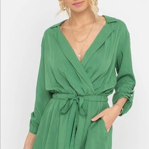 LUSH Drawstring Romper